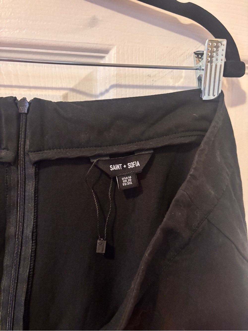 Saint and Sofia Noho Skirt in Black Size 16 - Picture 6 of 9